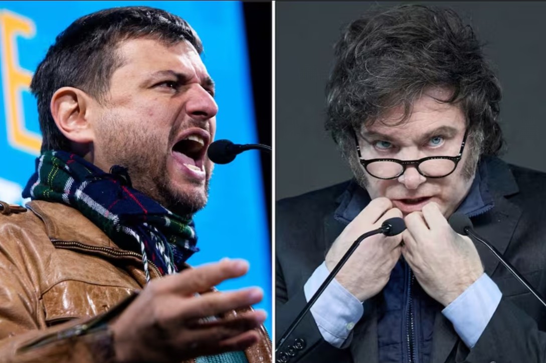 Grabois insultó a periodistas y Milei lo enfrentó: "Hipócritas"