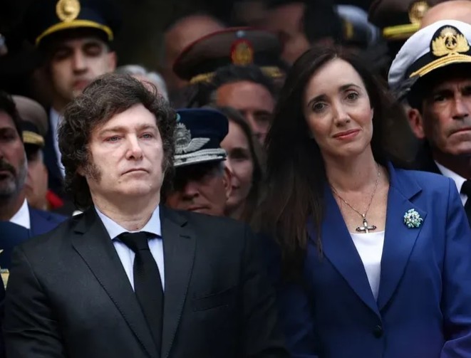 Incendios: Villarruel y el Gobierno enfrentados por un helicóptero 