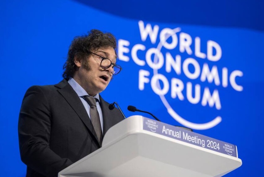 Foro de Davos: Milei busca protagonismo en un contexto dominado por Trump