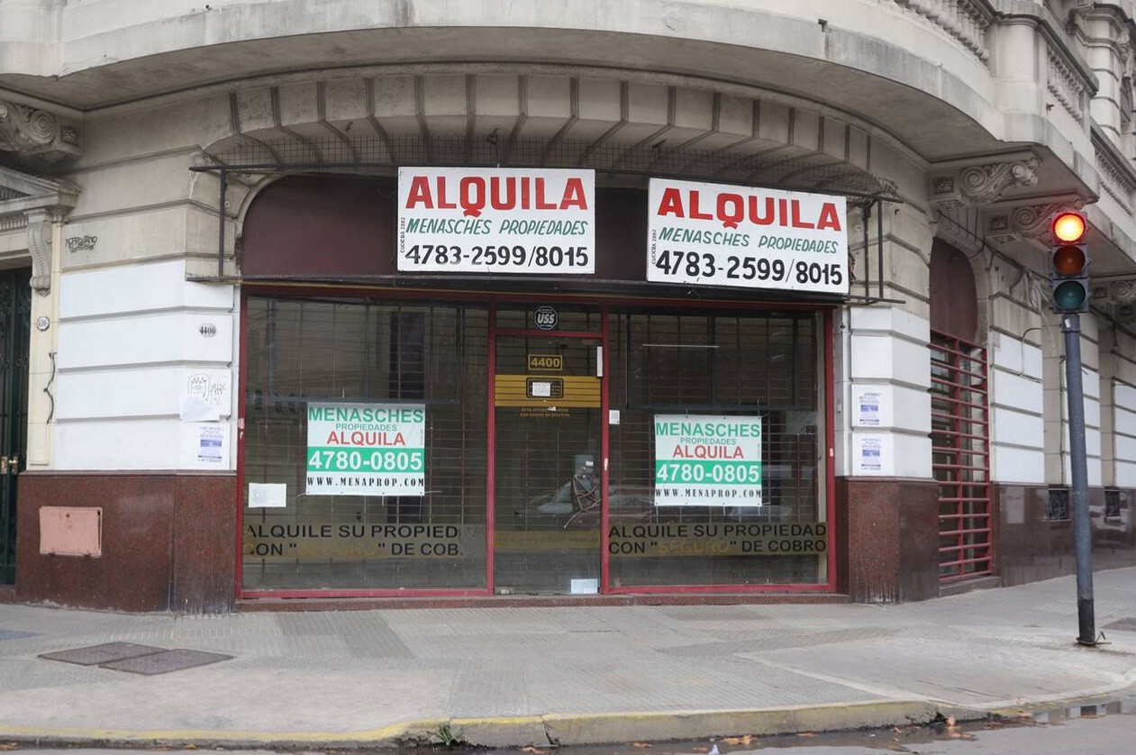 Aumentan los locales vacíos en la Ciudad: récord desde 2022