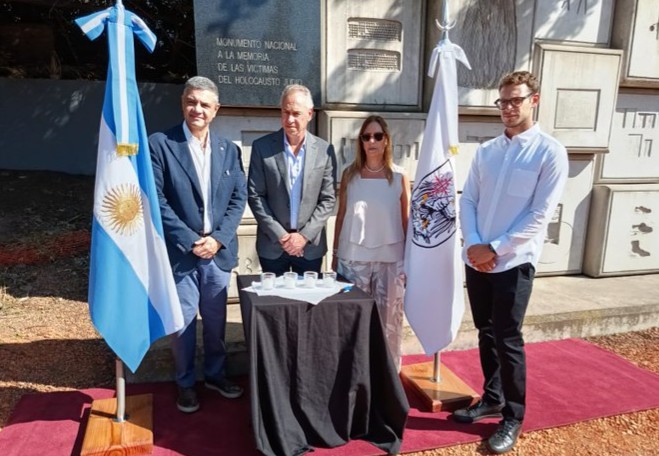 Jorge Macri: "El Holocausto es una herida profunda en la historia de la humanidad”