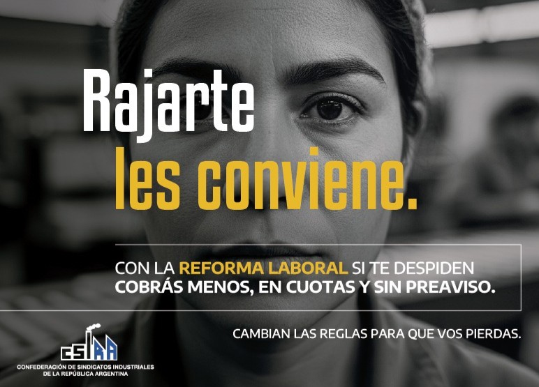 Sindicatos industriales alertan por la reforma laboral