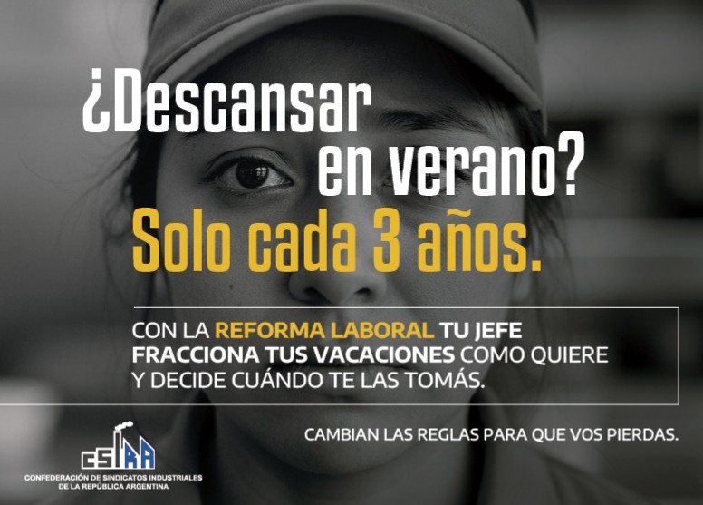 Sindicatos industriales alertan por la reforma laboral