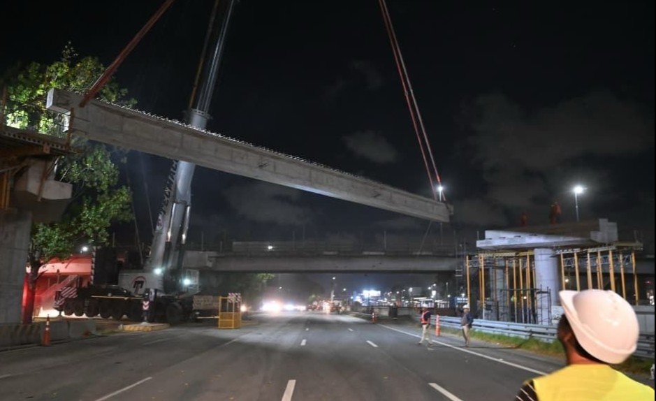 Obras para ampliar el Puente Labruna