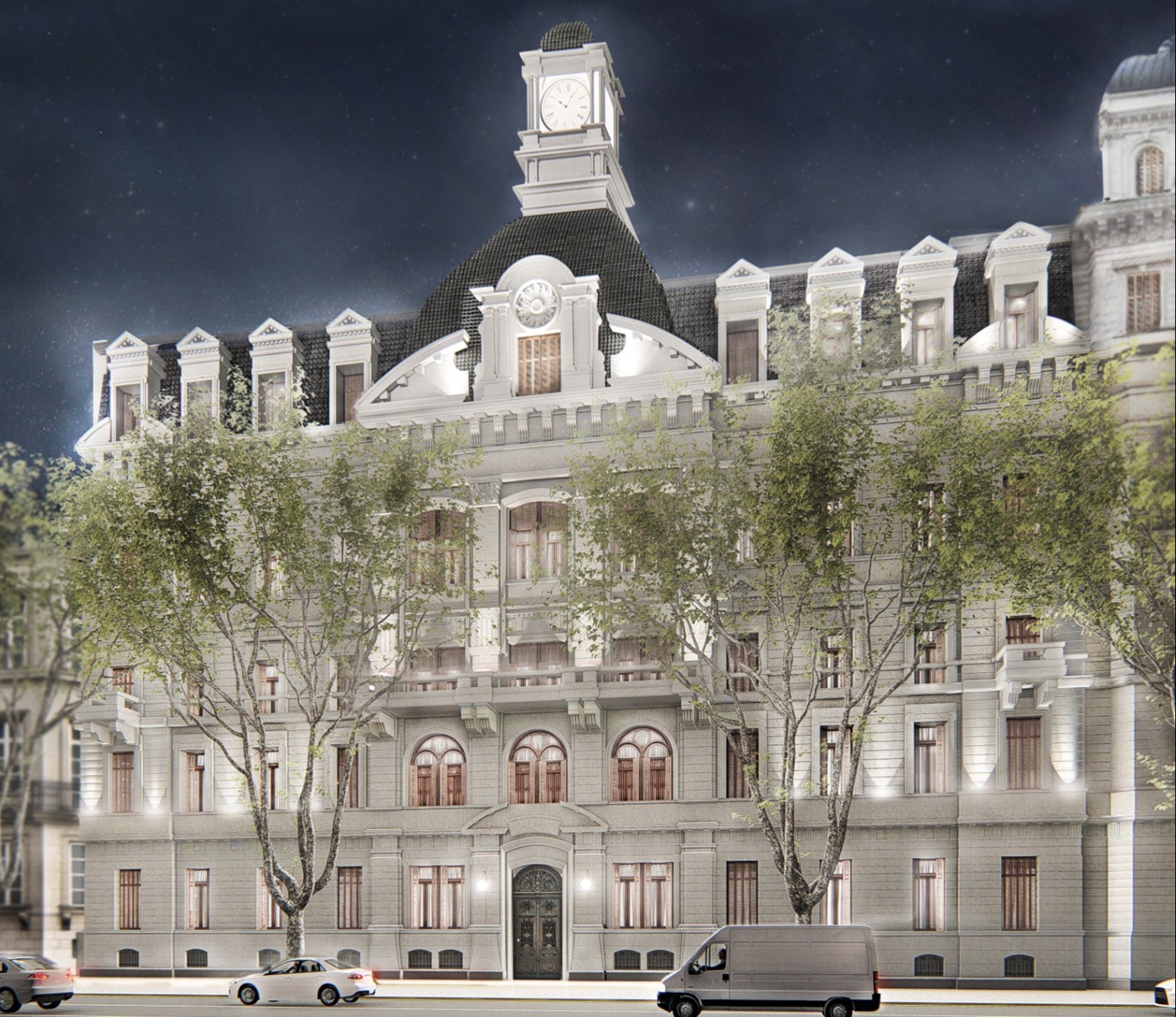 Casco histórico: GCBA restaurará las fachadas del Palacio Municipal y el exedificio de La Prensa