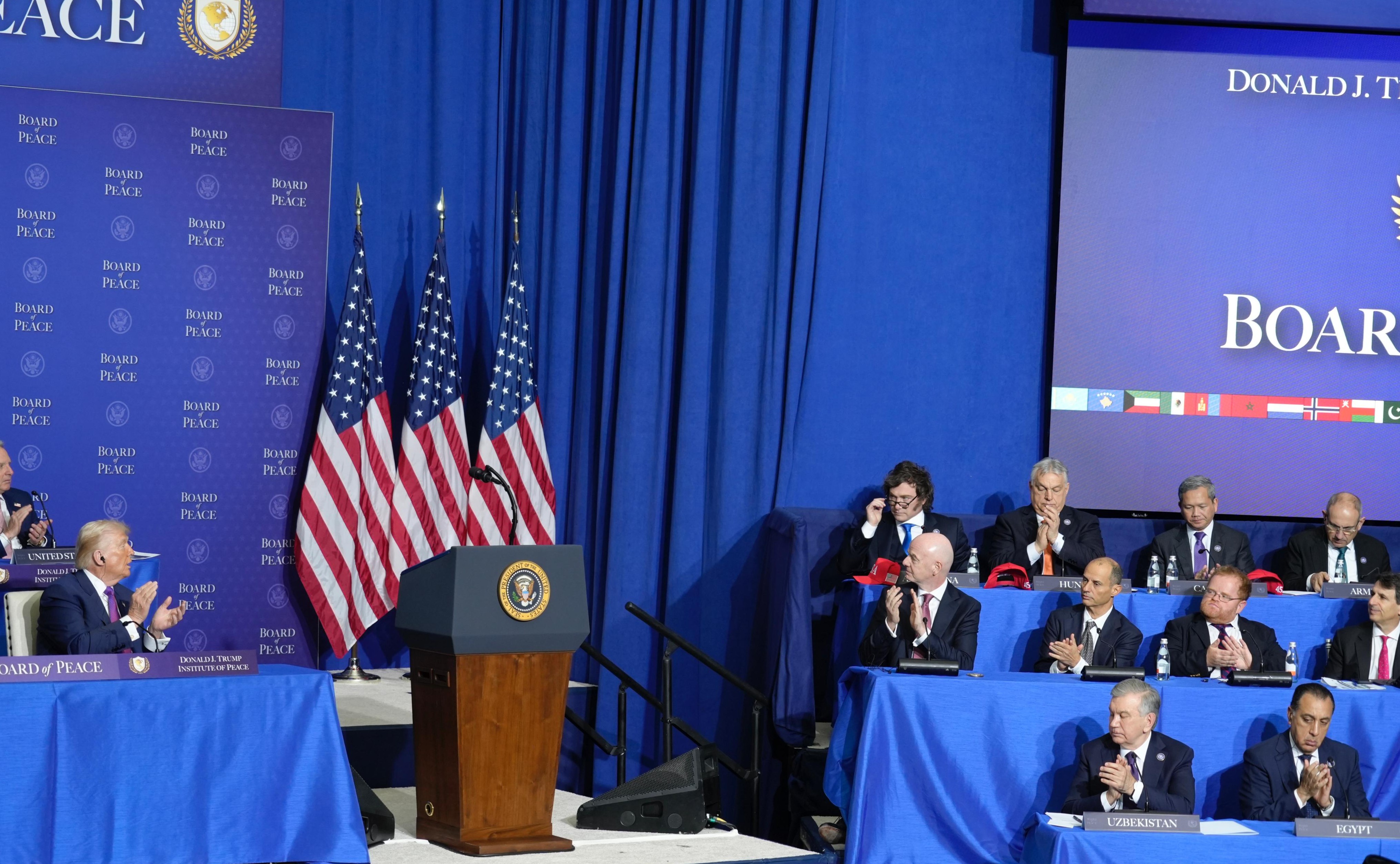 Milei ratificó el compromiso de la Argentina con el Consejo de Paz