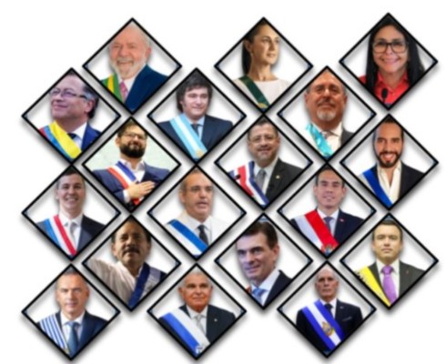 Encuesta latinoamericana: Bukele primero con 72%, Milei en la mitad de la tabla