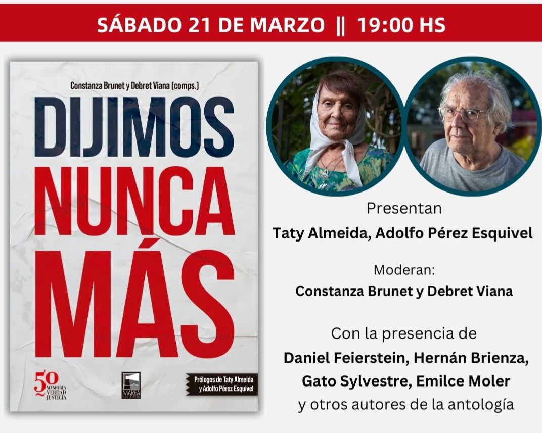“Dijimos Nunca Más”: la memoria se planta en la ex ESMA a 50 años del golpe