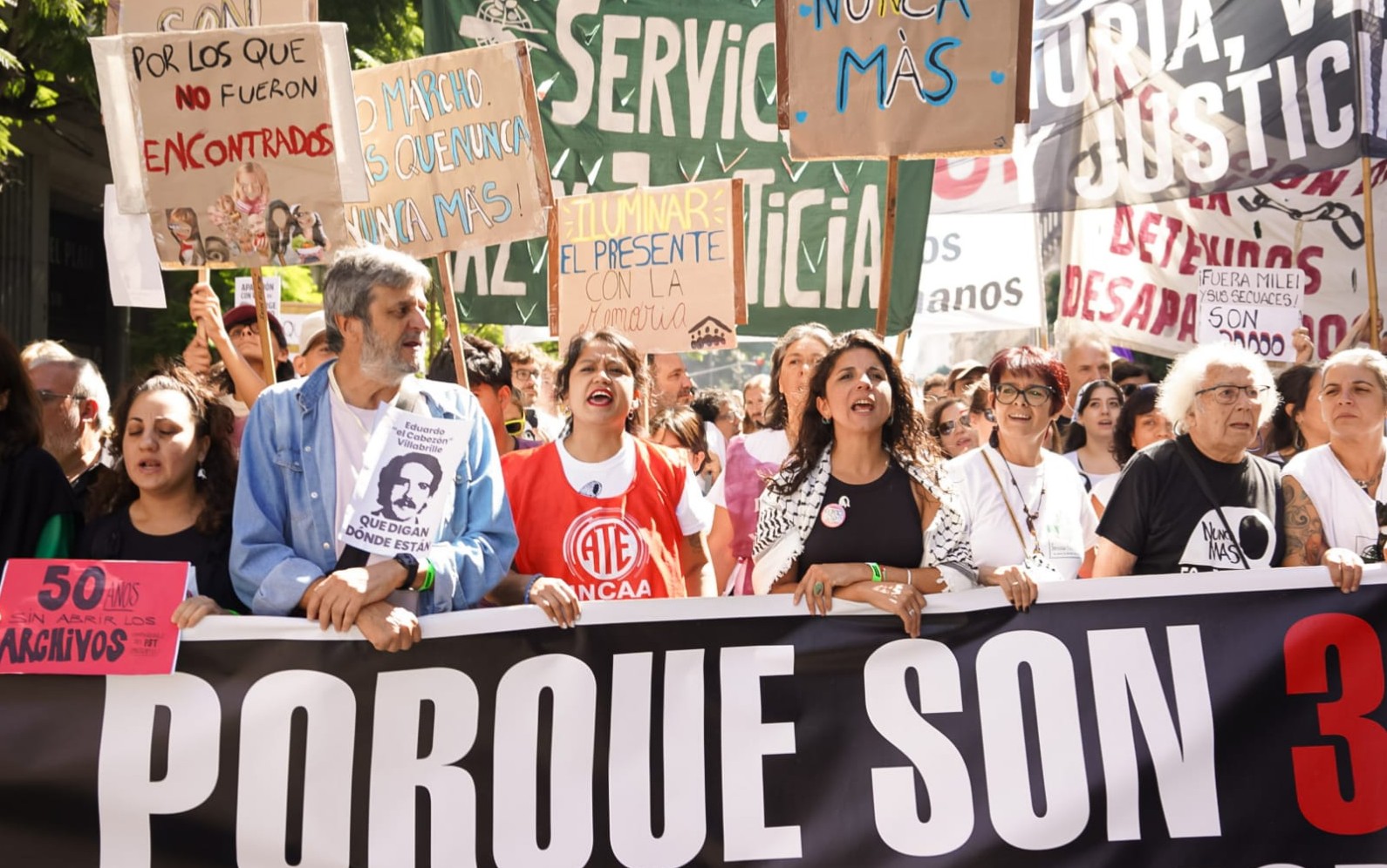 La izquierda y el 24M: "Una plaza masiva fortalece la lucha contra Milie"