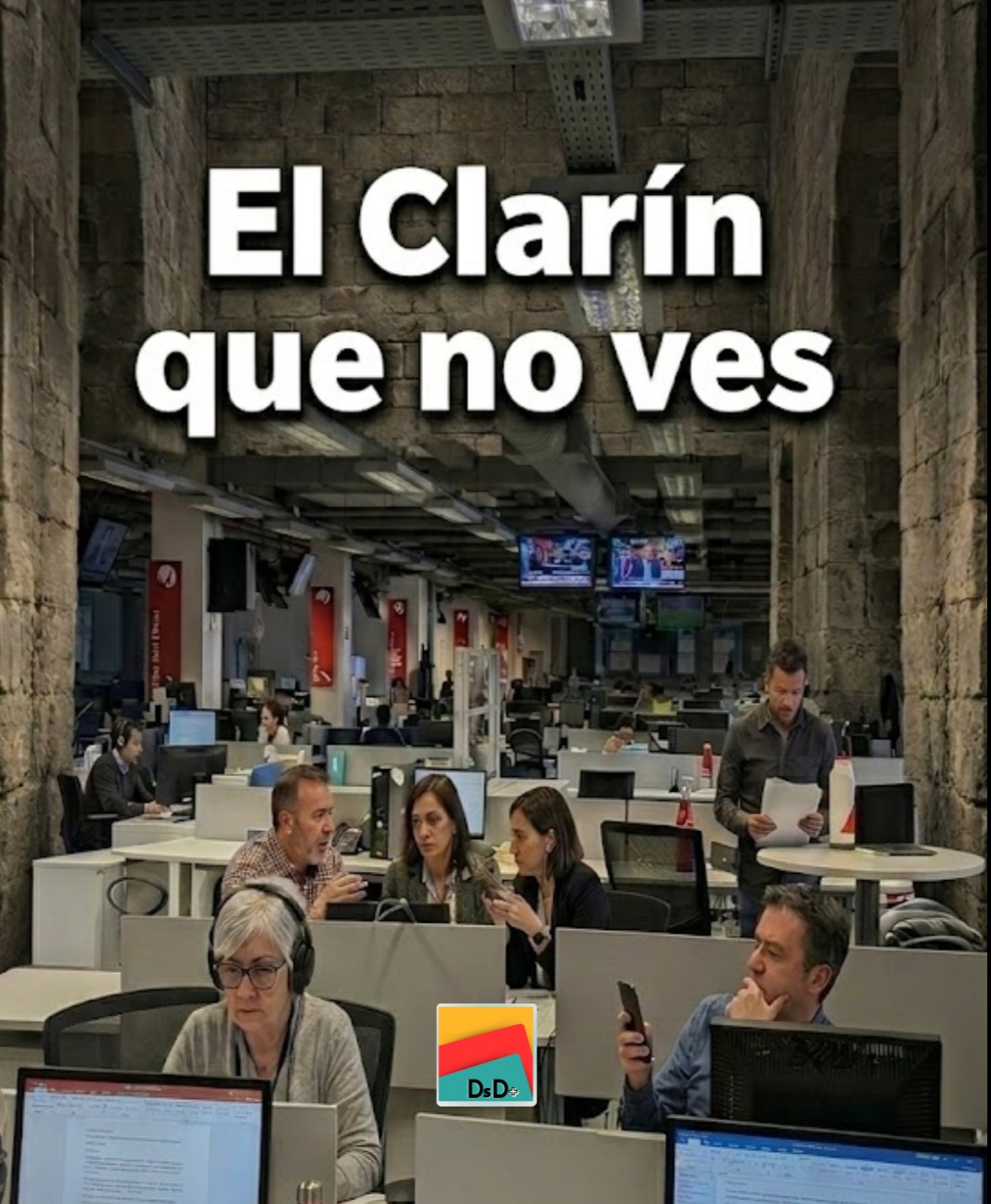 Clarín: escribir detrás del muro