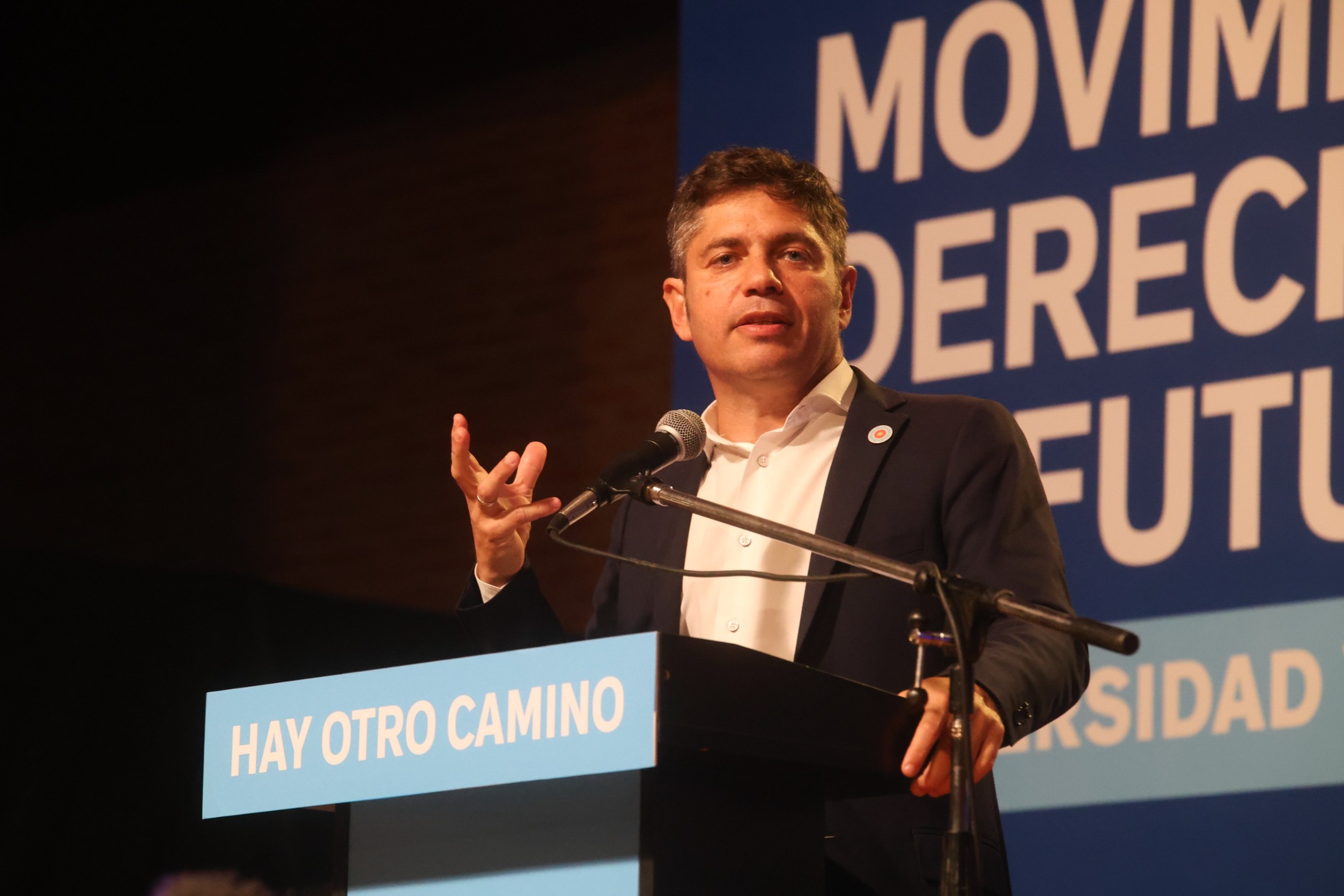 Kicillof lanzó el MDF Universidad y Ciencia en la UBA ante un Aula Magna colmada