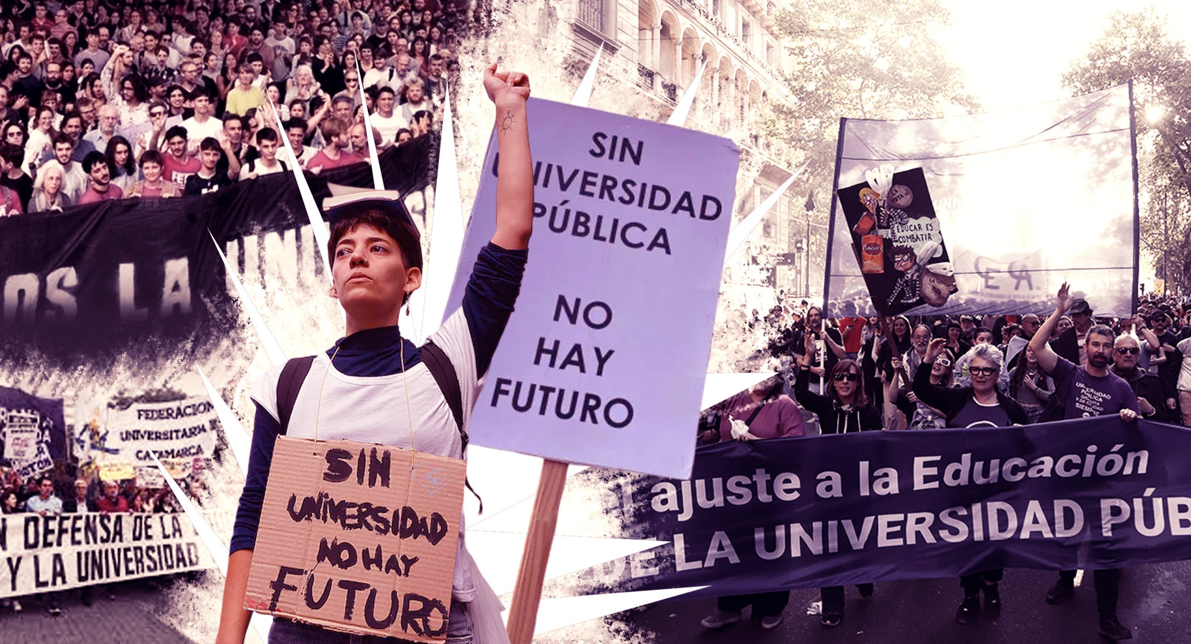 Los universitarios, en estado de asamblea y movilización
