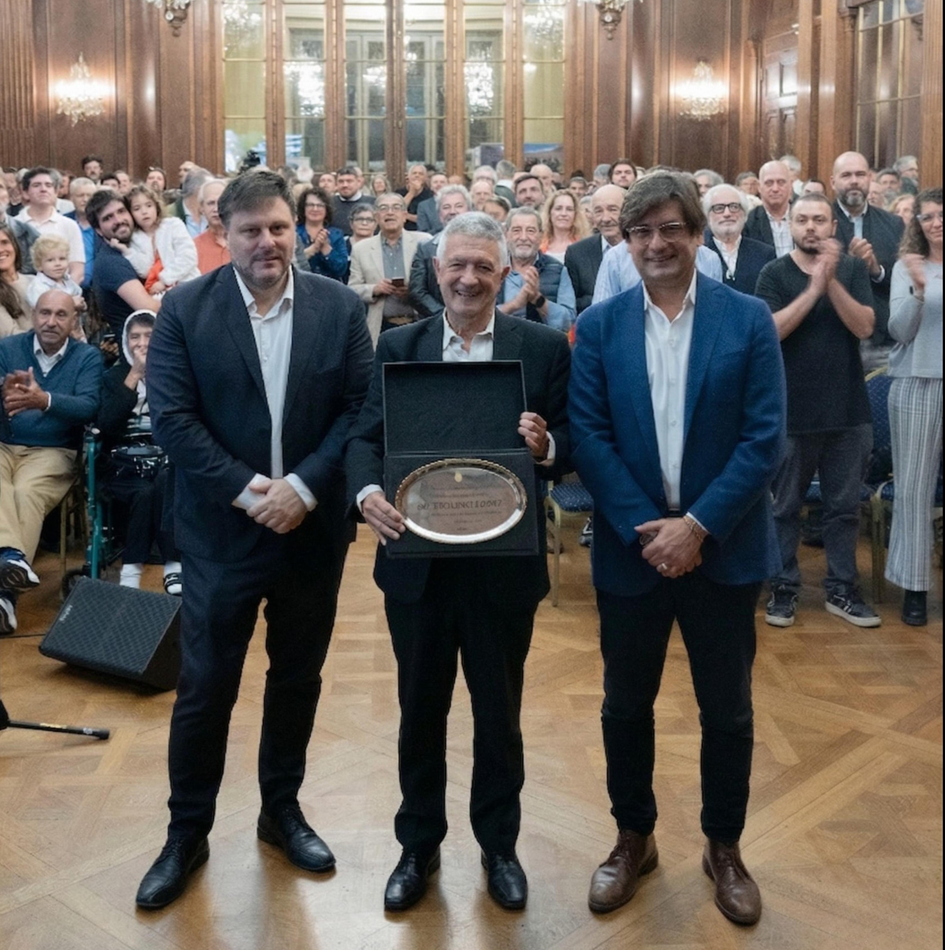 Gustavo López fue distinguido por la Legislatura