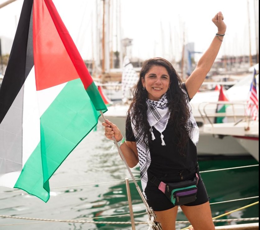 Cele Fierro viaja nuevamente a Gaza