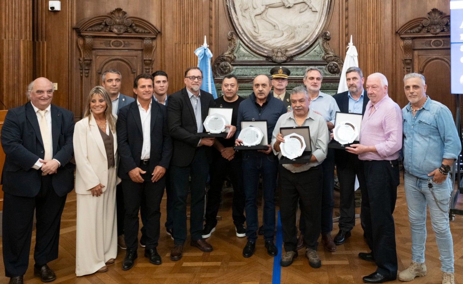 La Legislatura porteña homenajeó a sus veteranos de la Guerra de Malvinas