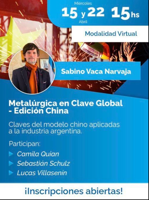 Impulsan la cooperación con China para fortalecer la industria metalúrgica argentina