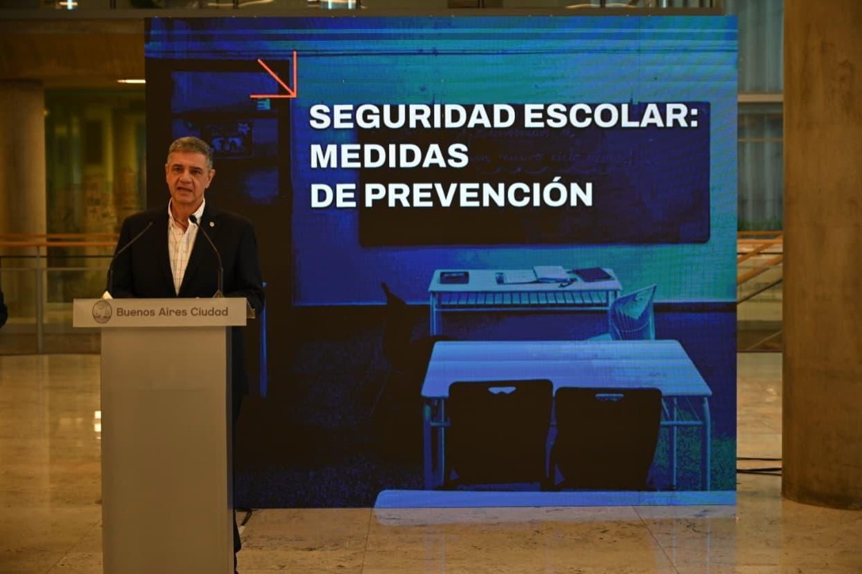 La Ciudad activó un Protocolo contra las amenazas en las escuelas 