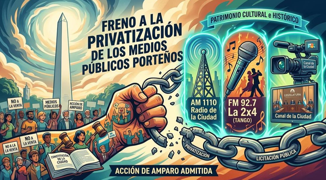 Medios públicos porteños en disputa: presentan amparo contra la privatización