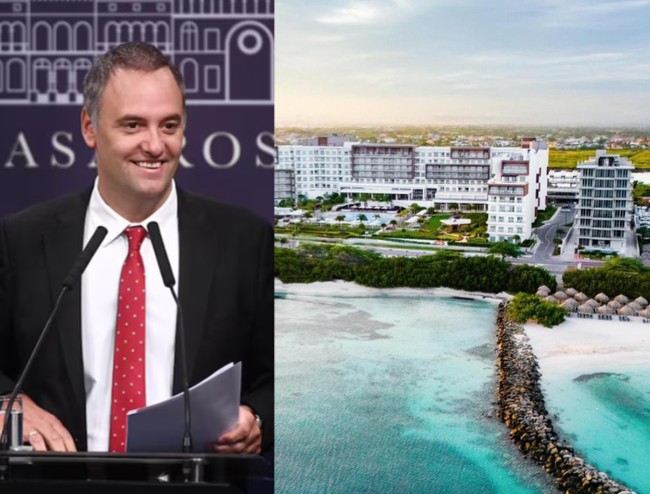 Adorni pagó en efectivo casi USD 9.000 por su estadía en Aruba