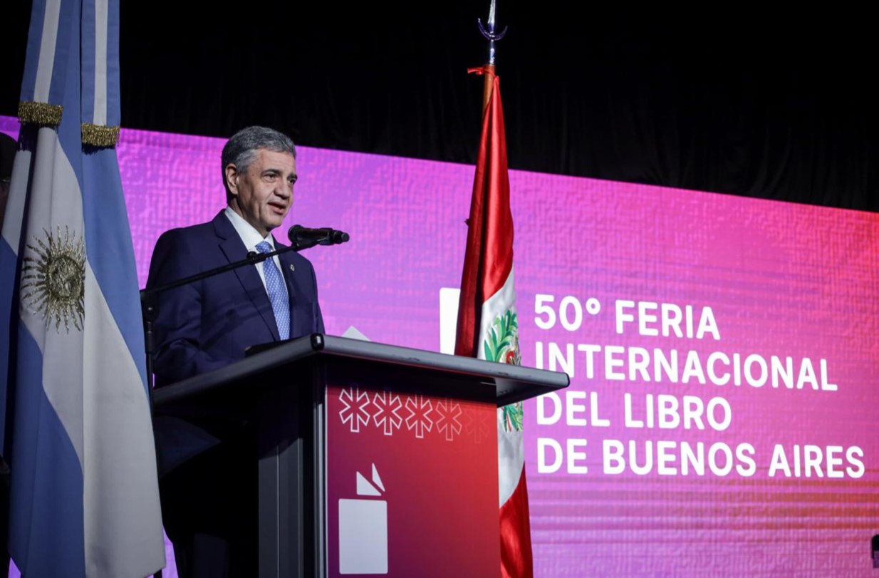 Jorge Macri inauguró la 50ª Feria del Libro: "La cultura es una inversión"