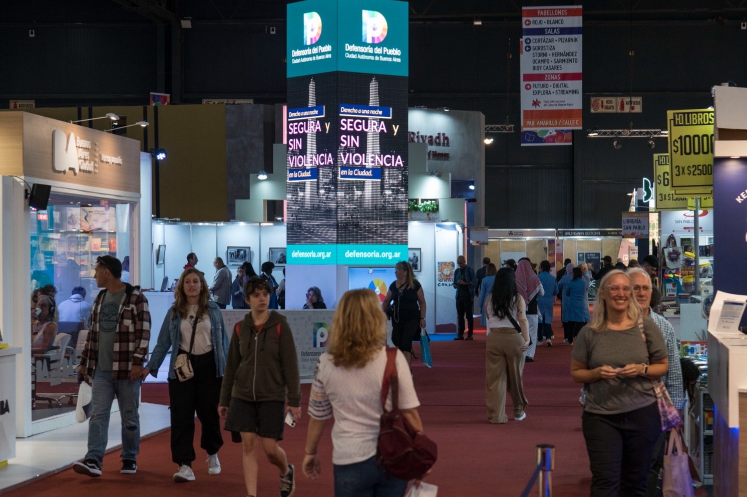 La Defensoría del Pueblo de CABA lleva su voz a la Feria del Libro