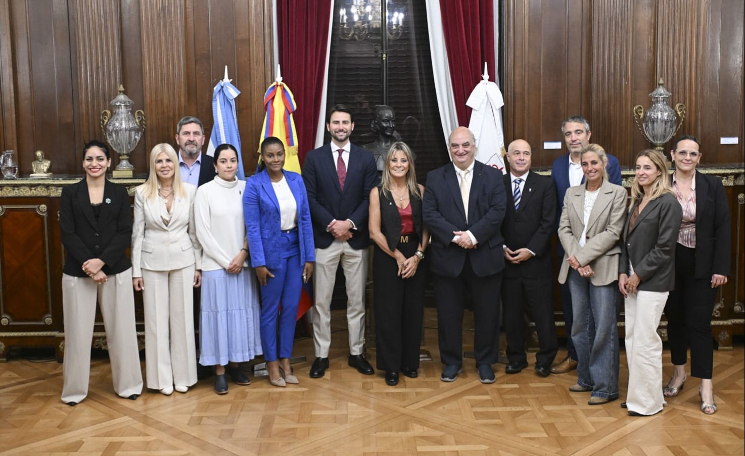 Legislatura: visita del Presidente de la Asamblea Nacional de Ecuador