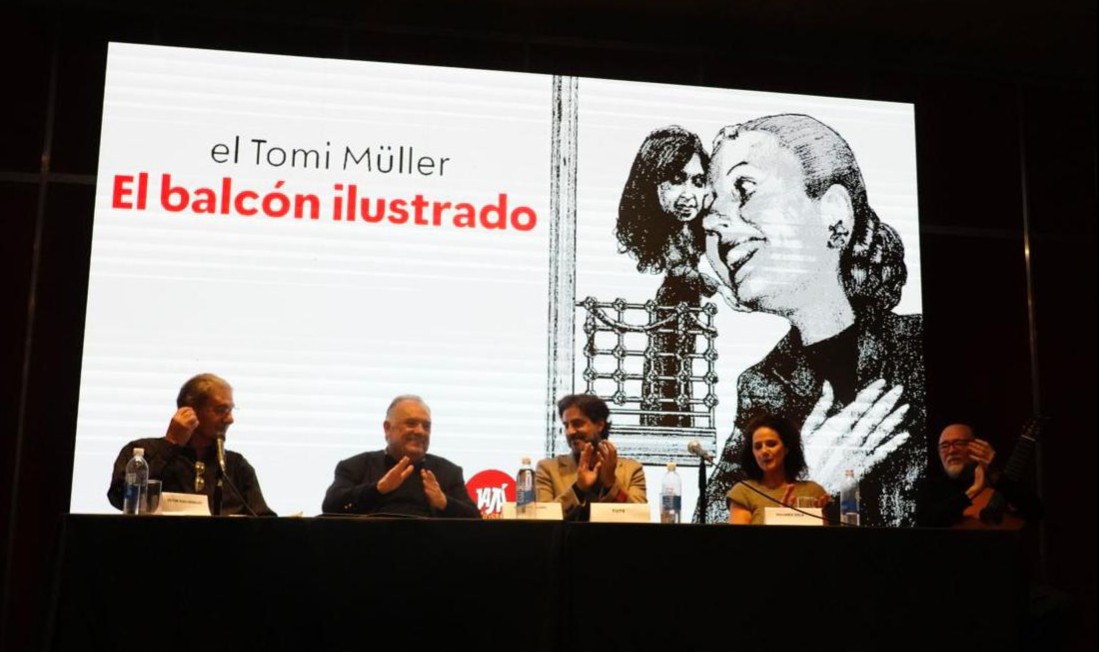 "Cristina estuvo presente en la Feria del Libro"