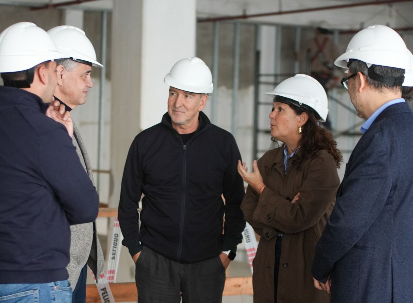 Jorge Macri y Julio Bocca recorrieron juntos la megaobra del Colón