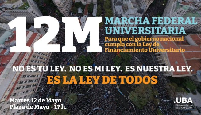 Cuarta Marcha Universitaria: hora, convocantes y demandas