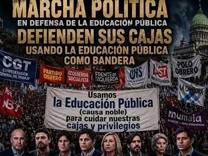 Milei minimizó la marcha universitaria: "Defienden sus cajas"
