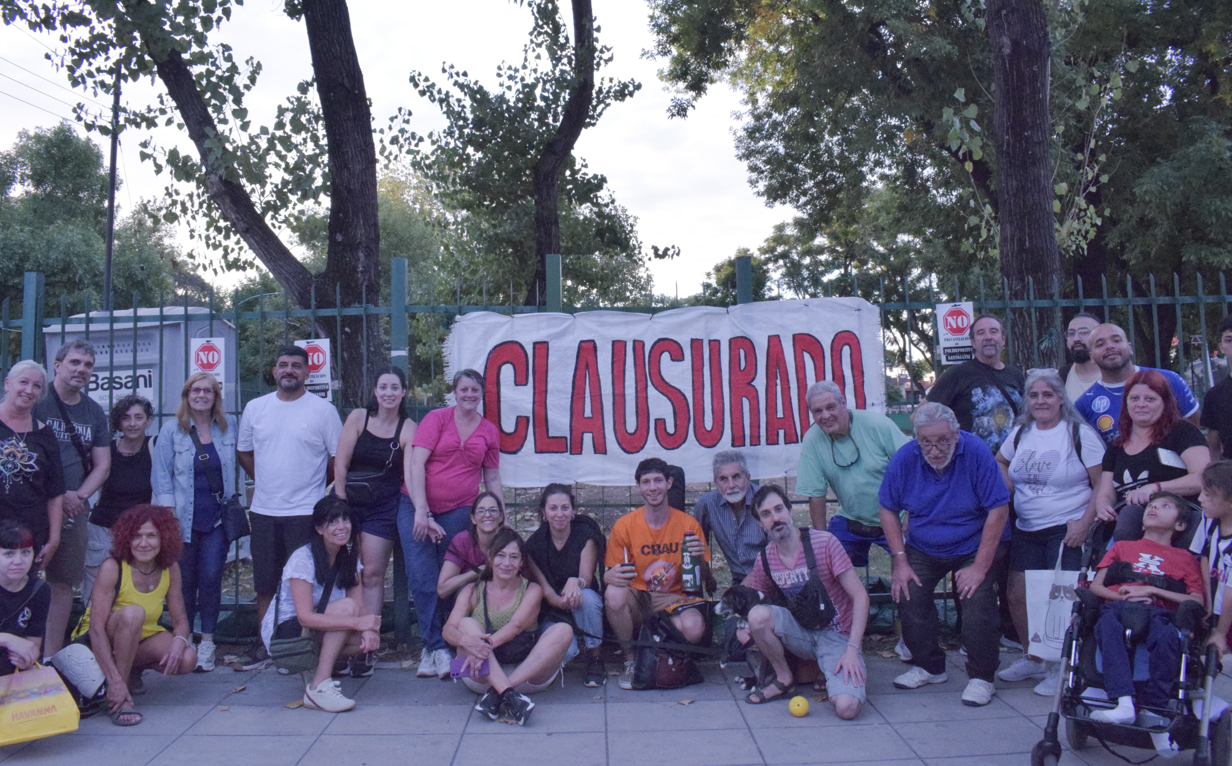La Justicia frenó las obras de canchas de pádel privadas en el Polideportivo Santojanni