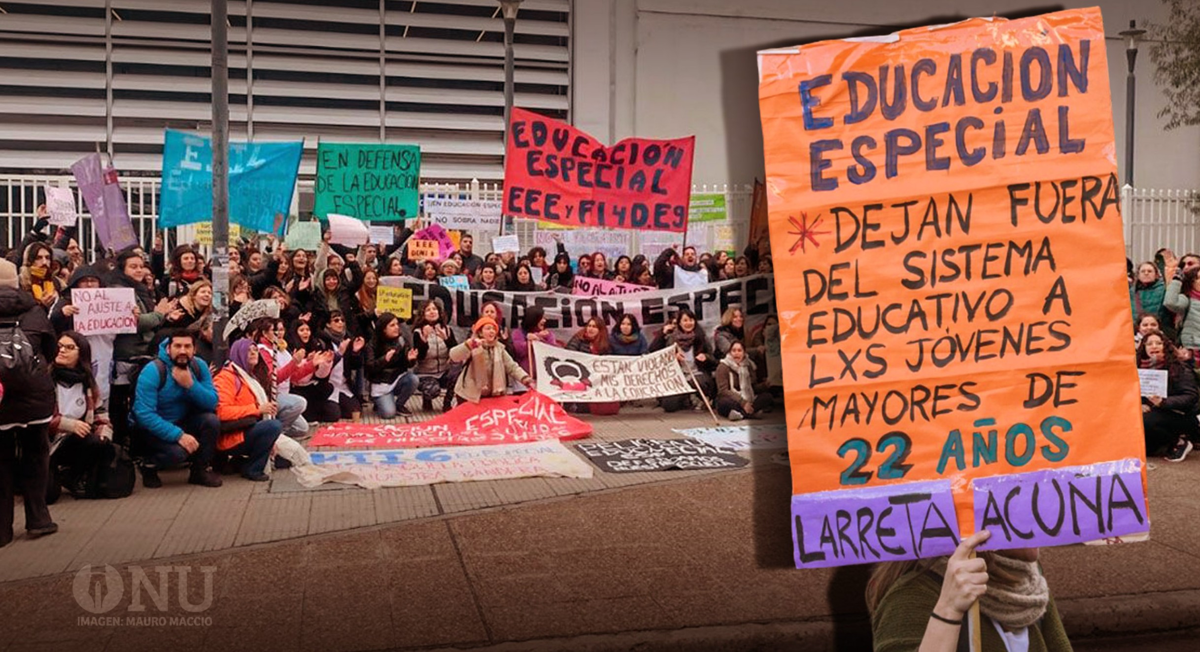 Reclamo por recortes en escuelas especiales porteñas