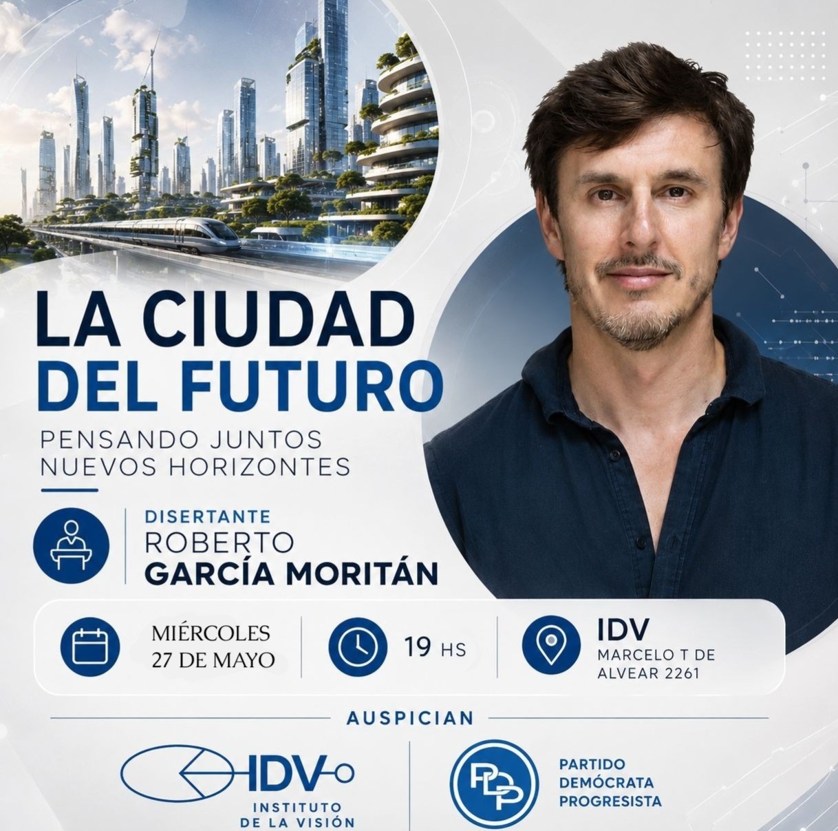 García Moritán vuelve a la política porteña y se afilia PDP