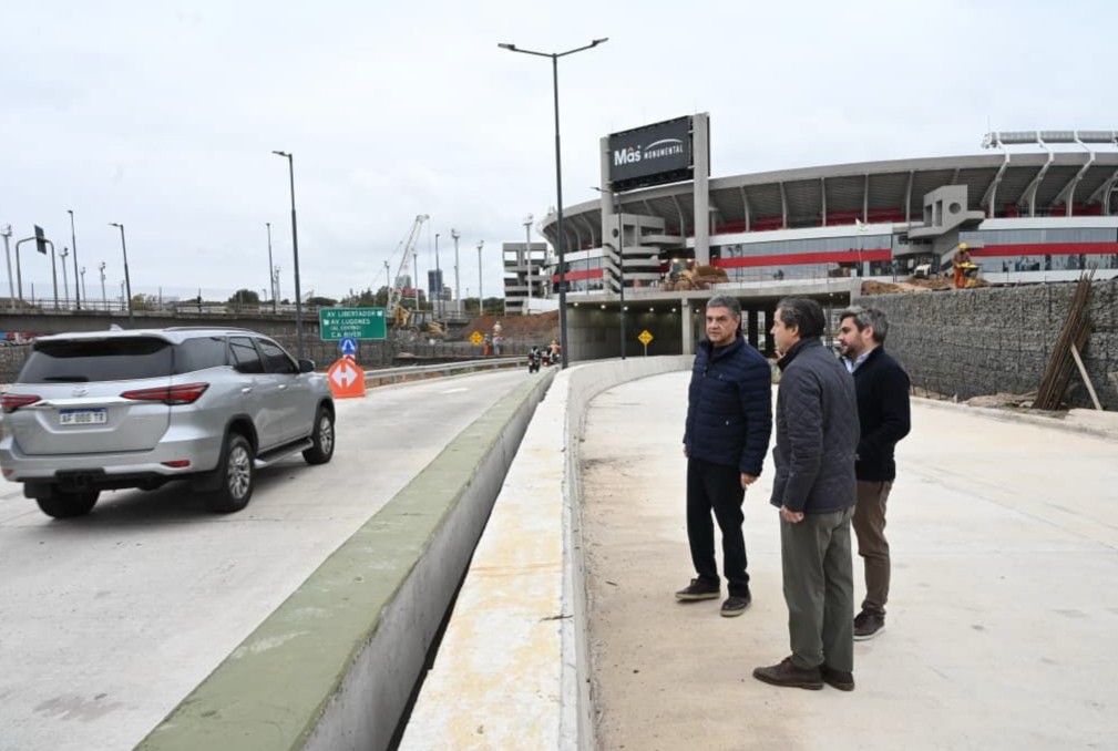 El GCBA habilitó el nuevo ramal del Puente Labruna