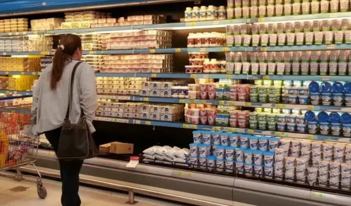 La crisis económica impacta en la alimentación: menos lácteos