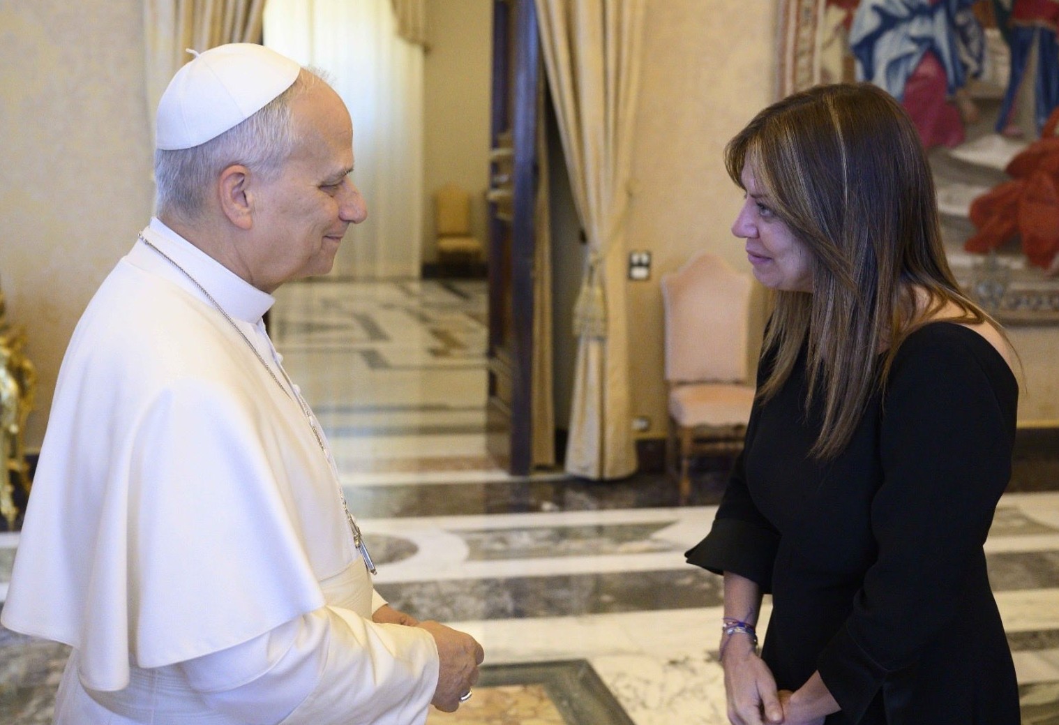 Expectativa papal: León XVI recibió a Pettovello