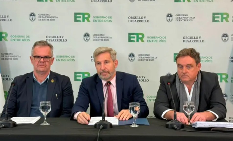 Frigerio anunció financiamiento internacional para rutas entrerrianas