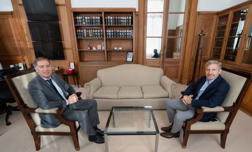 Reforma electoral: Santilli se reunió con Frigerio