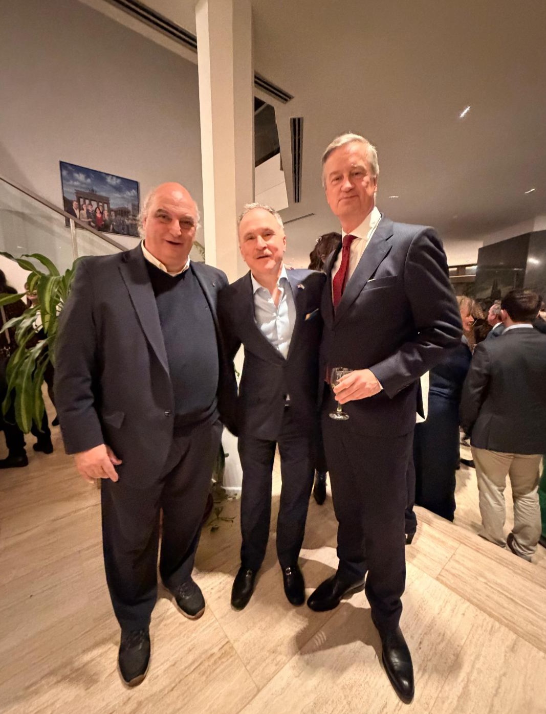 Despedida del embajador de Alemania, Dieter Lamlé