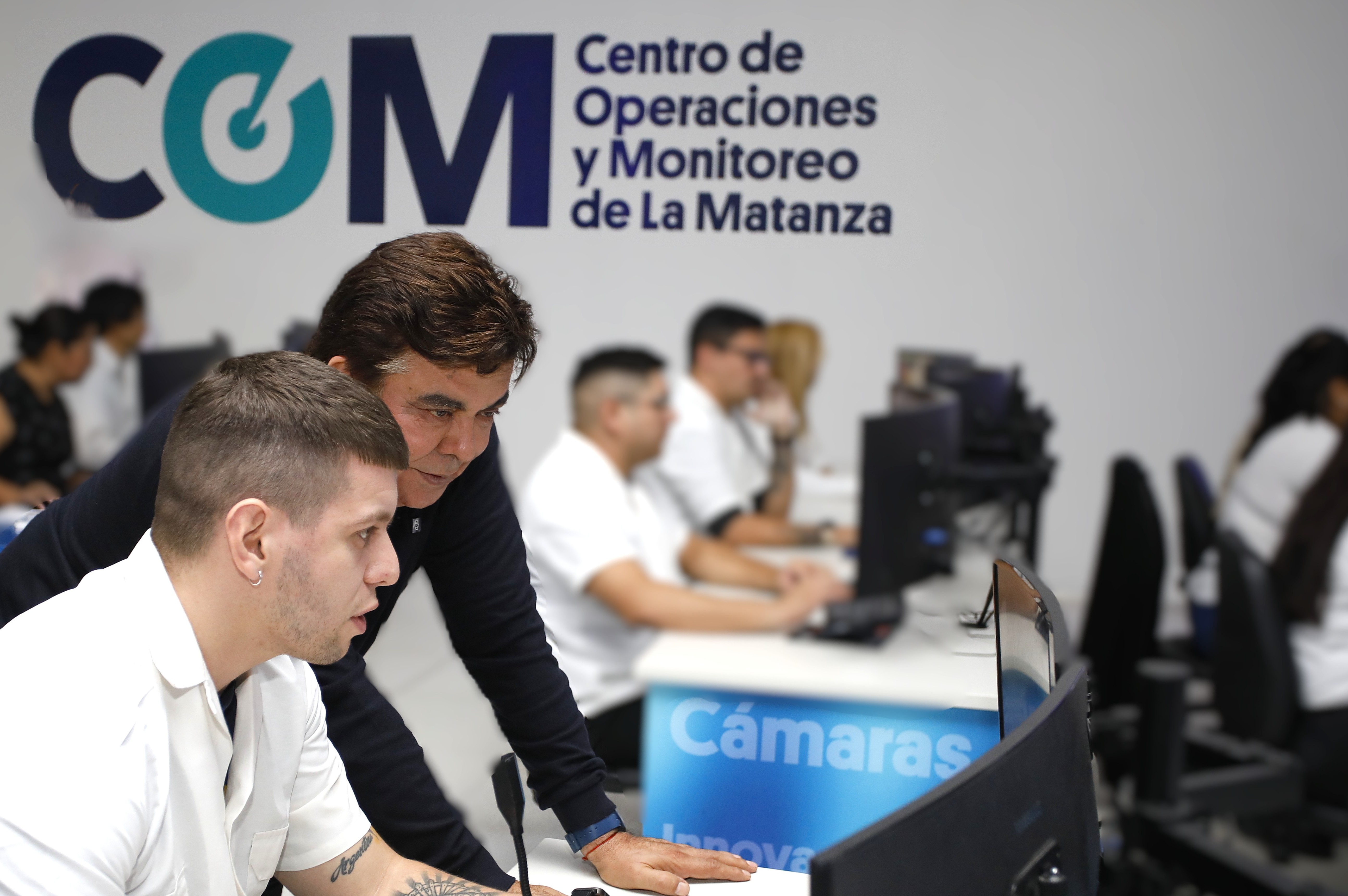 Espinoza lanzó el Sistema Multiagencia: Protección inteligente que combina tecnología y prevención