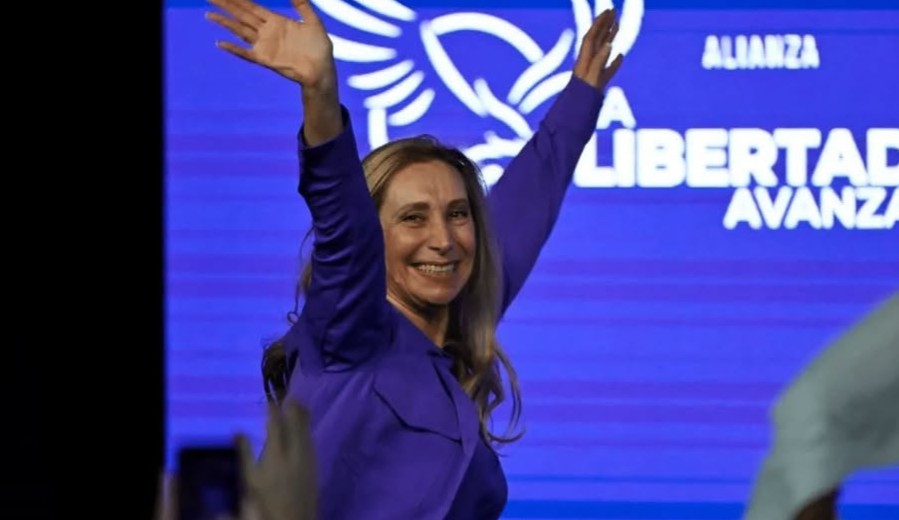 Karina Milei, de campaña: "El objetivo es que mi hermano sea reelecto en 2027"