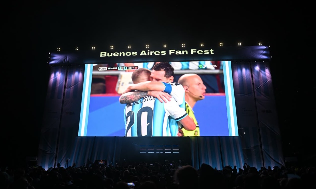  Modo Mundial a full: 200 mil hinchas ya pasaron por los Fan Fest 