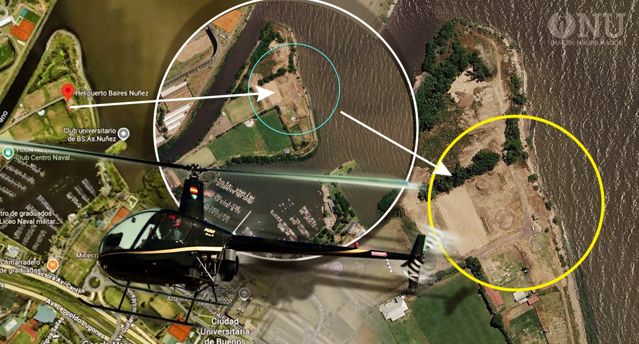 Núñez: convocan a audiencia pública por un helipuerto que ya está en construcción