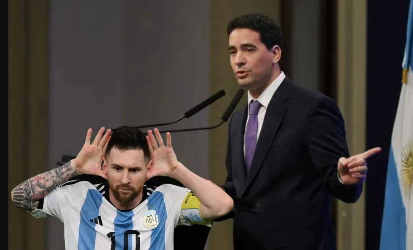 El gobierno insiste en confrontar con Messi
