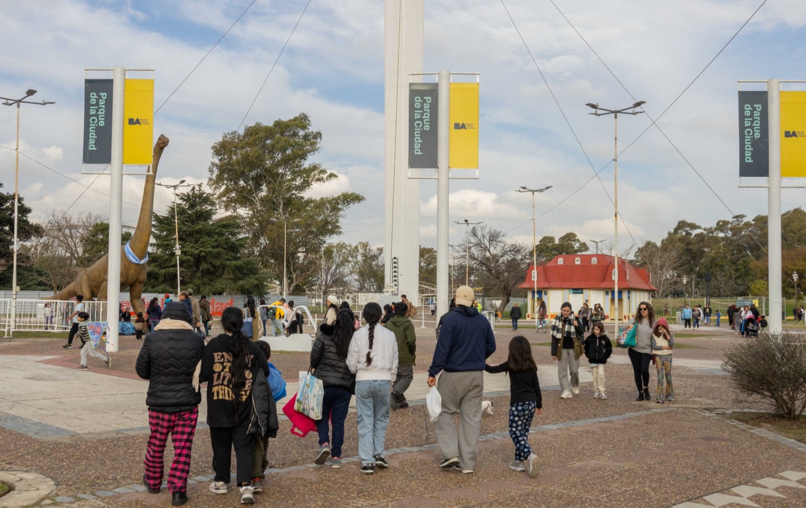 Más de 135.000 personas disfrutaron de las vacaciones de invierno en el Parque de la Ciudad