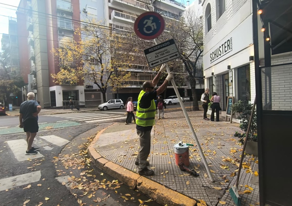 La Ciudad levantó cerca de 500 estacionamientos truchos para discapacitados