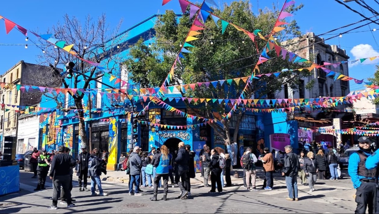 GCBA festeja el Día de La Boca y recupera la calle Necochea
