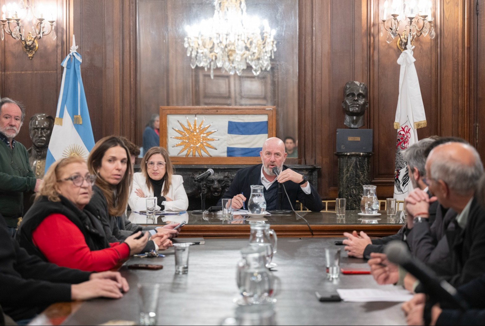 Legislatura: reunión de las comisiones de Planeamiento Urbano y Presupuesto