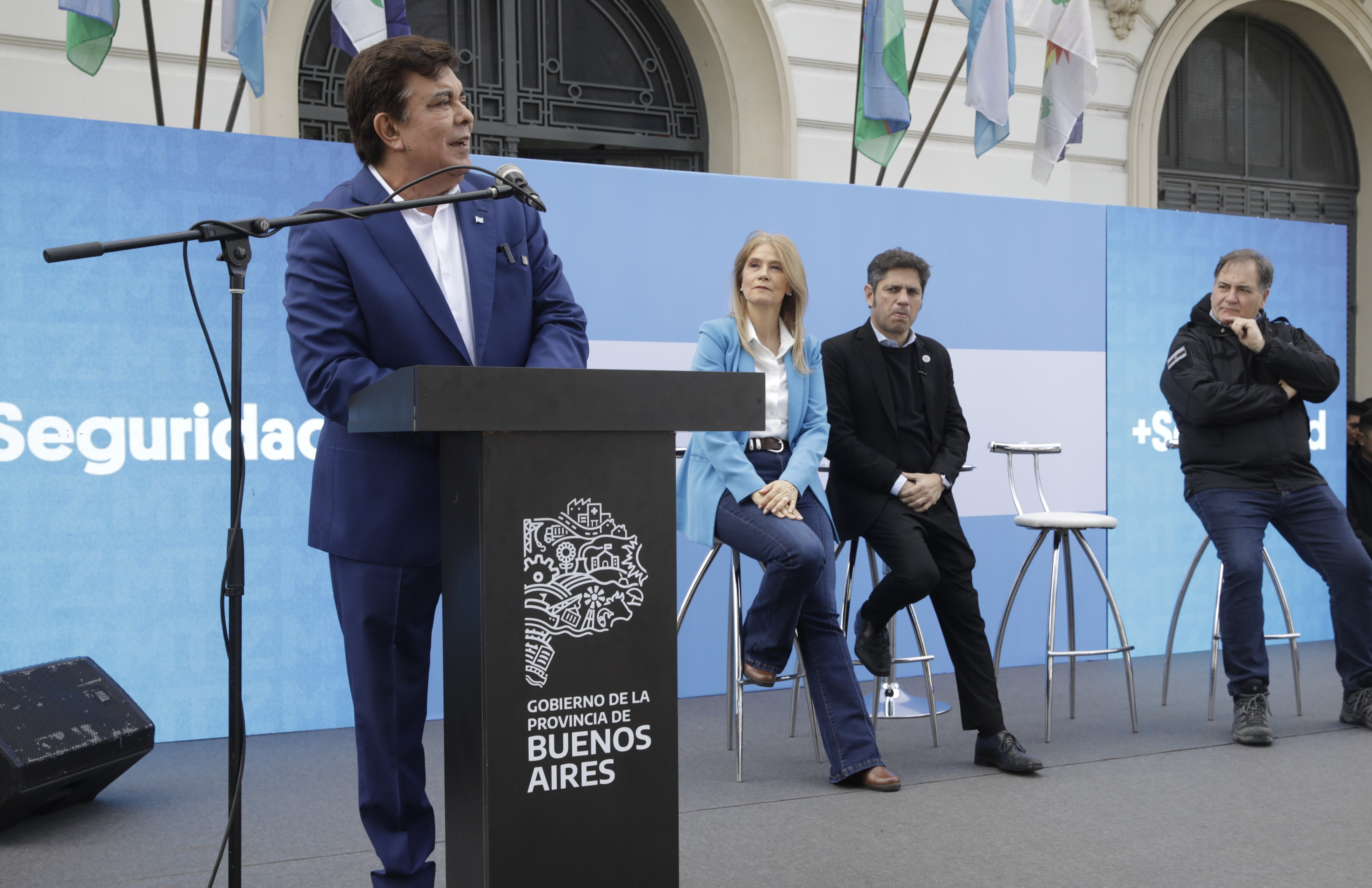 Espinoza y Kicillof fortalecen la seguridad en La Matanza con nuevos patrulleros y más tecnología 