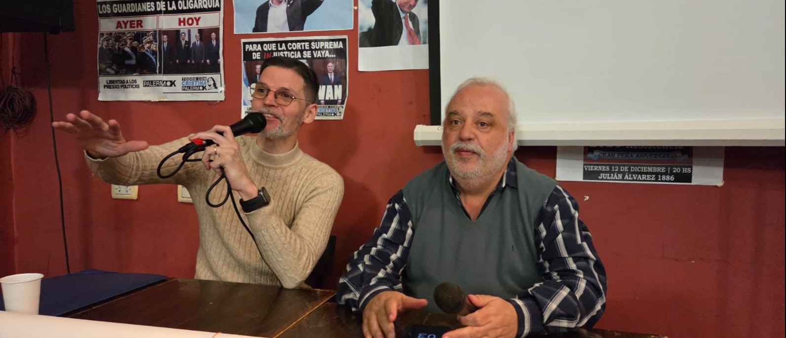 Vaca Narvaja copó Palermo K con una charla sobre China